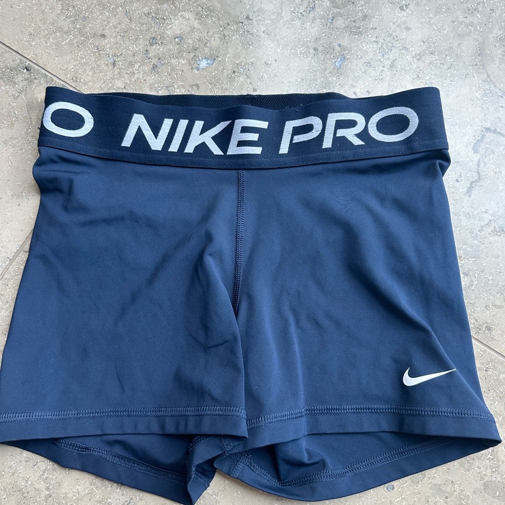 Nike Pro Women's Navy Shorts